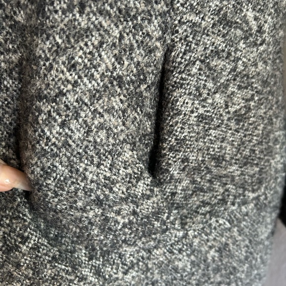 Marni wool Alpaca tweed textured sweater coat - Picture 6 of 6